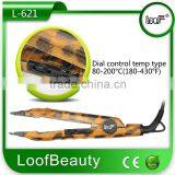 LOOF L-621 Water Transfer Printing Professional Mini Heated Hair Extensions Iron