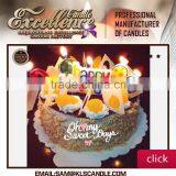 Sweet Birthday Candle /sweet Cake Letter Candle thumbnail-1