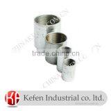 galvanized steel coupling for electrical metal conduit