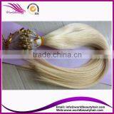 Factory Price for Micro Loop Russian Hair Extensions With Color 613# thumbnail-1