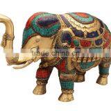 Brass Elephant 15"