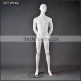 Full Male Glossy White Sitting Mannequin for Clothes Display Supplier's Choice thumbnail-3