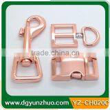 Wholelsale Gold Curved Buckle for Pet Collar, Curved Side Release Buckle thumbnail-5