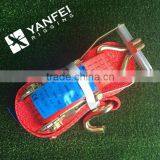 EN12195-2 Ratchet Strap Lashing Tie Down