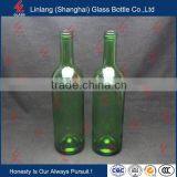 Long Exported Wholesale Emerala Green Wine Bottle thumbnail-2