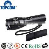 G700 2000 Lumens LED Torch XM-L T6 Adjustable Focus Flashlight With SOS thumbnail-1