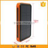 2016 New Products Waterproof Solar 20000mah Power Bank With Led Light thumbnail-2