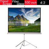 Tripod Stand 100 Inch Fiber Glass Waterproof Screen Projection