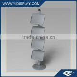 Floorstanding Metal Literature Rack Display