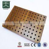 Sound Absorption Mdf Wooden Perforated Acoustic Wall Panel Sound Absorbing Mdf Board for Auditorium and Gym thumbnail-1