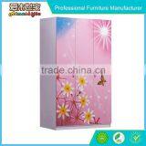 Children MDF Wooden Single Bed With Wardrobe Bedroom Sets thumbnail-4