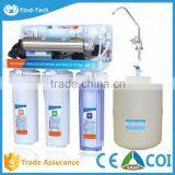 Domestic 6 Stage New Hot Product Plastic Alkaline Water Filter Reverse Osmosis System Water Filter With uv Sterilizer