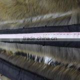 Wholesale Natural Raccoon Fur Collar Coat Detachable /Scarf 80cm*17cm thumbnail-5