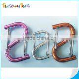 Fashion High Quality Metal Spring S Carabiner thumbnail-1