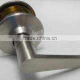 Hotel Connecting Door Lever Lock With Single Sided Handle and Blank Plate thumbnail-2