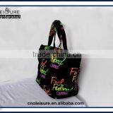 2015 China Manufactory Promotion OEM/ODM Lady's Folding Canvas Shopping Bag With Printing thumbnail-3
