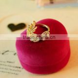 Hot sale dimond flower Charm Lovely Party fancy mask shape Alloy Ring