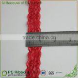 1" Red Elastic Trim, DIY Headband thumbnail-3