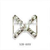Zinc Alloy Bra Ornament Buckle With Rhinestones thumbnail-2