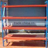 Powder Coating Steel Warehouse Storage Shelf Shelves With Beam