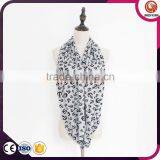 Wholesale Anchor Pattern Fleece Snood Custom Scarf Soft Polar Winter Polar Fleece Infinity Scarf thumbnail-6
