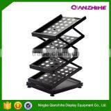 6 layers advertising rack iron material book stand