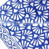 RTHCFC-15 Hand Block Cotton Fabric Designer Fabric Wooden Block Printed Cotton Indian Traditional Manufacturer Wholesaler