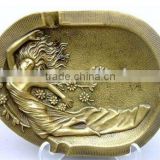 high quality metal brass ashtray