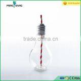 16oz Glass Fancy Bulb Shape Bottle for Fruit Juice thumbnail-1