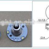 Led Amusement Lamp E14 E10 1w 12v 60v 220v for Ferris Wheel, Amusement Park Ride thumbnail-3
