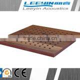 New Design and Green Pvc Wooden Perforated Acoustic Plate and Panel thumbnail-2