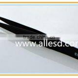 Black Cleanroom Antistatic Stainless Steel Tweezer thumbnail-4