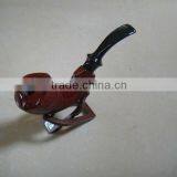 HGB-0331 Wholesale Wood Handmade Smoking Pipe thumbnail-1