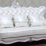 Factory Wholesale Living Room Furniture Sofa, White Leather Sofa, Luxury Sofas thumbnail-2