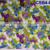CSB4-0122 (1-6) New arrival design Africa print wax with embroidered flower jacquard style fashion wax fabric