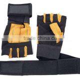 Leather Weight Lifting Gloves thumbnail-1