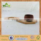 Funny Wooden Glass Base, Beech Wood Base thumbnail-4