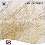Gold Shiny Polyester Metal Mesh