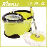 Spin Mop and Bucket + Cleaning Wringer Mop Bucket in pp Basket thumbnail-1
