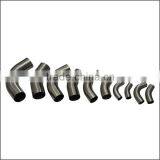 Stainless Steel 45 Degree POLISHED Pipe Bend Tube Hose 70mm 2.75`` OD Exhaust thumbnail-2