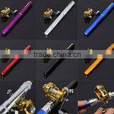 Mini Portable Pocket Fishing Rod / Pen Fishing Rod / Fishing Rod Pole Reel thumbnail-1