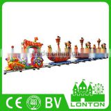 China Supplier Children Game Ride Toy Used Track Train Adult Rides