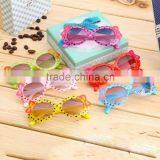 Fashion Baby Kids Children Sun Glasses Plastic Sunglasses Girls Bow Eyewear thumbnail-6