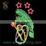 Led Pole Mount Light for Christmas Holiday Decoration Light