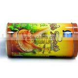Tea Set Tin Containers Supplier,tea Can With Airtight Lid,round Green Tea Metal Cans thumbnail-2