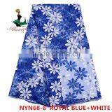 Haniye 2016 Wholesale New Embroidered Net/tulle Lace Fabric African French Net Lace for Wedding/praty /NYN68 thumbnail-5