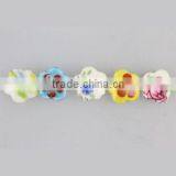 Bead Porcelain 16x16mm Double Side Flower and 2.5mm Hole. thumbnail-2