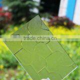 3MM-8MM Decorative Patterned Glass (Nashiji, Flora, Karatachi, Rain, Mistlite, Kasumi, Diamonds, Etc) With ISO9001&CE thumbnail-3