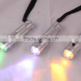 2016 Holiday Decoration Color Changing Flash Strobe Small Led Flashlight RGB 10 Basic Color Micro Led Battery Flashlight Torch thumbnail-2