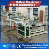 5 Layer Air Bubble Wrap Machine 1m 2m 3m with Laminating Chiller ABB electronic